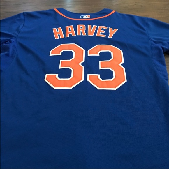 Magestic NY Mets Blue Dave Harvey Jersey #33
- Size 52 - Picture 5 of 13